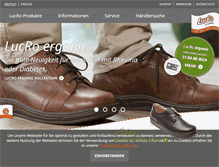 Tablet Screenshot of lucro.de